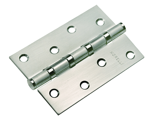 Петля универсальная "MS - 4BB SN", 100*70*2,5мм, "Белый никель"