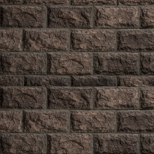 Искусственный камень Доломит, коричневый