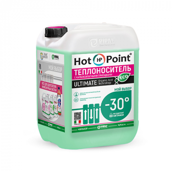 Антифриз для систем отопления "Hot Point Ultimate Eco" 10 кг на основе пропиленгликоля