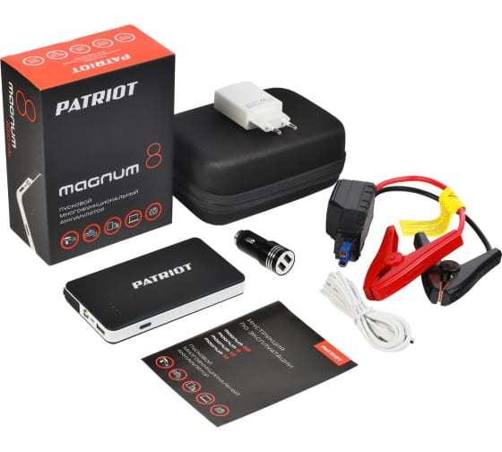 Пусковой многофункциональный аккумулятор Magnum 8 &quot;Patriot&quot;