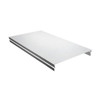 Рейка под вставку к подвесному потолку белый "Албес" 4м*85мм AN85A