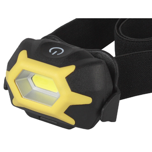 Фонарь налобный "ЭРА GB-701" 5Вт СОВ, "3*ААА", сенсор, 3 режима, блистер "Практик"