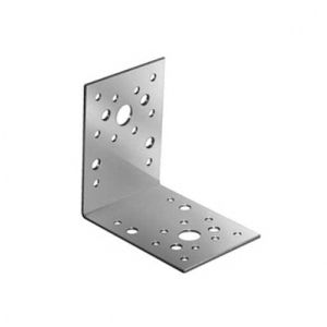 Уголок крепёжный перфорированный равносторонний 105*105*90мм