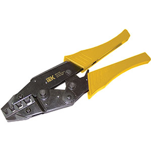 Клещи обжимные "ИЭК" для Е-типа, 10,0-35,0мм "КО-07Е"