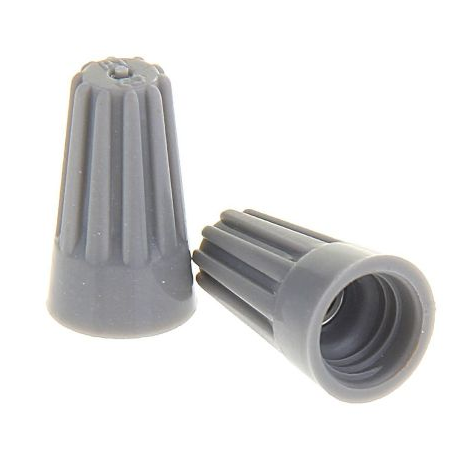 Соединитель изолирующий "КВТ" 1,0-3,0мм2, 300В "СИЗ-1" серый