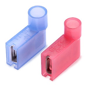 Разъем плоский флажковый полностью изолированный РФИ-М(н) 2,5-6,3 мама, "КВТ" сечение: 1,5-2,5мм2, размер контакта: 6.3*0.8мм, манжета: синий нейлон 10шт