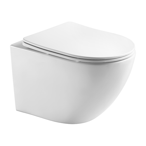 Унитаз "Purete PRT-M203N" подвесной с сиденьем микролифт, торнадо