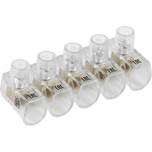 Зажим винтовой концевой изолированный &quot;ИЭК&quot; КЗВИ 2,5мм2, 5*1