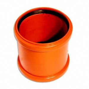 Муфта двухраструбовая для наружной канализации 160мм