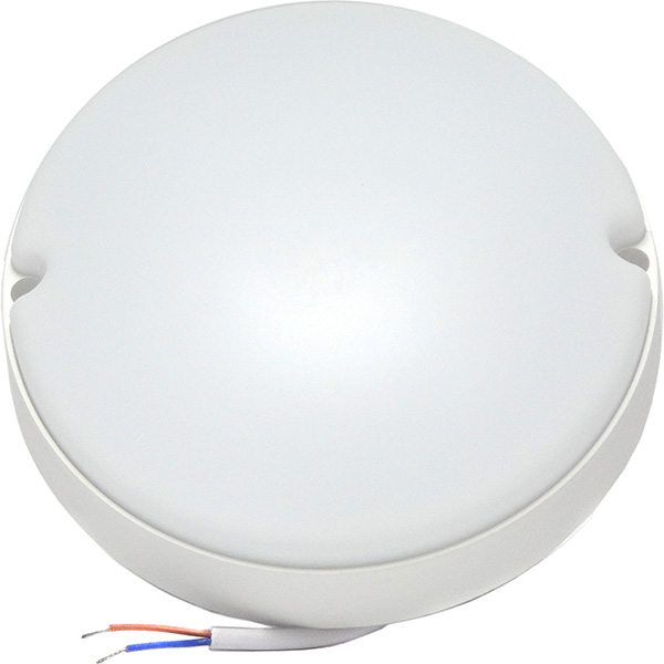 Светильник светодиодный "ССП-К 15" 15Вт, 6400К, 1350Лм, IP65, 138*50мм, круг матовый "Evostar"