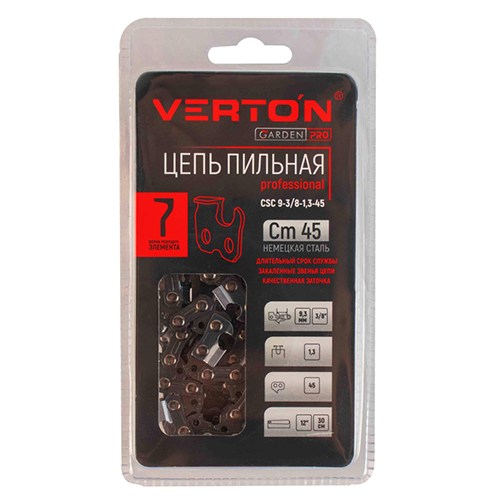 Цепь Verton CSC-PROF-9-3/8-1,3-45