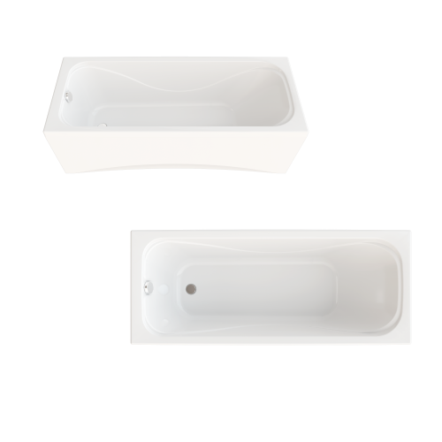 Ванна "Тритон" акриловая прямоугольная "Стандарт"1700*700*570мм