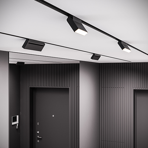 Светильник Умный трековый Slim Magnetic 12W 2700-6500K 900Лм (220мм) Dim Kos (чёрный) 85082/01