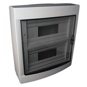 Бокс пластиковый навесной на 16 модулей VIKO IP40 белый