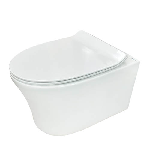 Унитаз &quot;Purete PRT-M209&quot; подвесной с сиденьем микролифт, безободковый