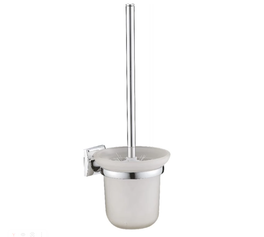 Щетка "Haiba HB8510" для унитаза, стекло, метал