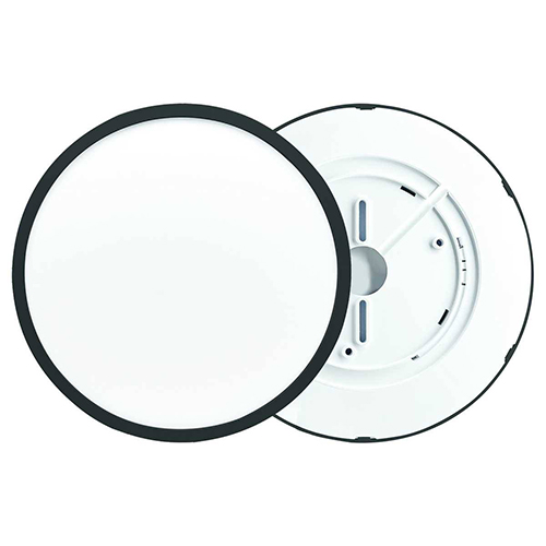 Светильник светодиодный 24Вт, 4000К, 2400Лм, IP40, 230х25мм, черный "Apeyron SPIN"