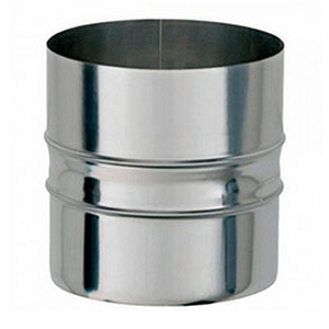 Адаптер раструб D-80*80, П-П, 1,0мм, h=120мм, нержавейка