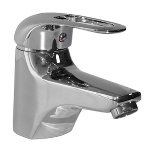 Смеситель для умывальника "Mixline ML05-04", однорычажный, хром, без подводки