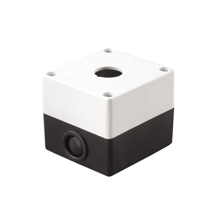 Корпус КП101, для кнопок 1место, белый "ИЭК"