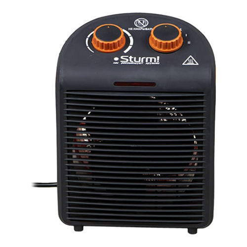 Тепловентилятор Sturm!, FH2001 2000Вт, 3реж, 2кВт/1кВт/обдув, рег термостат, защит от перегрева