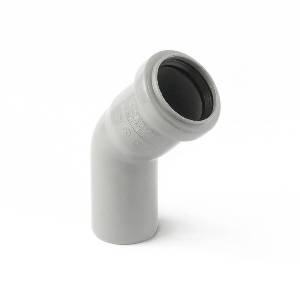 Отвод для внутренней канализации d32 45°