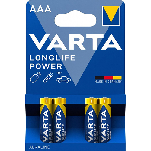 Эл. питания VARTA LONGLIFE POWER LR03 (ААА) BL4 4903 (1/10/50)