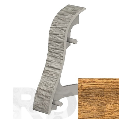 Соединитель, "Дуб темный-50", 1уп (2шт)