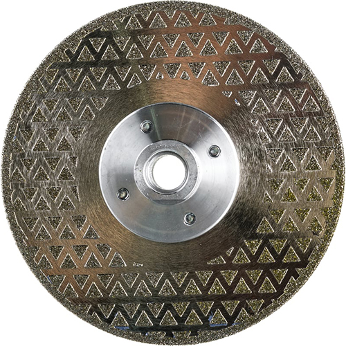 Диск алмазный сплошной для кафеля и керамогранита &quot;Hilberg Super Ceramic Flange&quot;, 125*2,0мм, фланец М14, мокрый рез