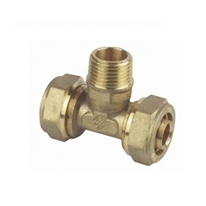 Тройник корейский стандарт 20мм*1/2н*20мм