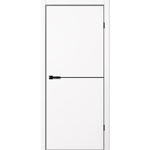 Дверное полотно &quot;FN32&quot;, 800*2000*38мм, глухое, ПВХ  &quot;Эмалит белый&quot; ФлайЛорс