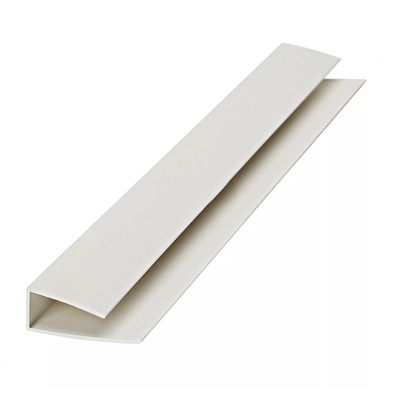 Стартовый профиль ПВХ 10мм белый, 3м
