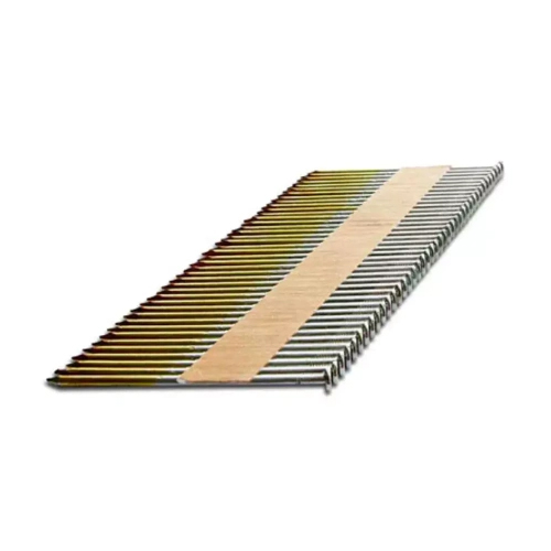 Реечные гвозди по дереву на бумажной кассете тип D34 (3,05х75 RIEG гальв. кольц.накат., 2000 шт/уп)