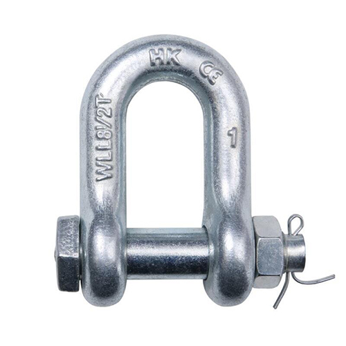 Скоба грузоподъемная прямого типа с гайкой 0,75тн