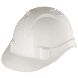 Каска "Сибртех Европа К-01" защитная из ударопрочной пластмассы, белая