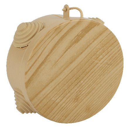 Коробка распределительная "Эра" для открытой проводки, 65*40мм,  сосна, IP54