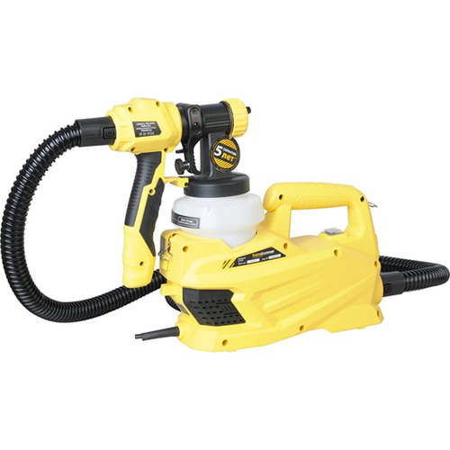 Краскопульт электрический Hanskonner HSG9670B , 780Вт, 0-1200мл/мин, 120DIN/с, HVLP, С БАЗОЙ, шнур 4м