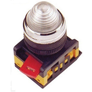 Лампа AL-22, сигнальная d22мм прозрачный неон, 240В цилиндр "ИЭК"