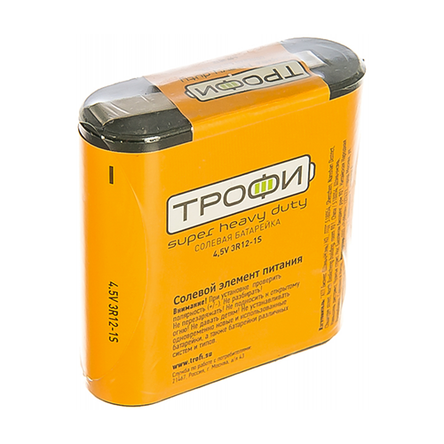 Батарейка щелочная 3R12-1S "Трофи"