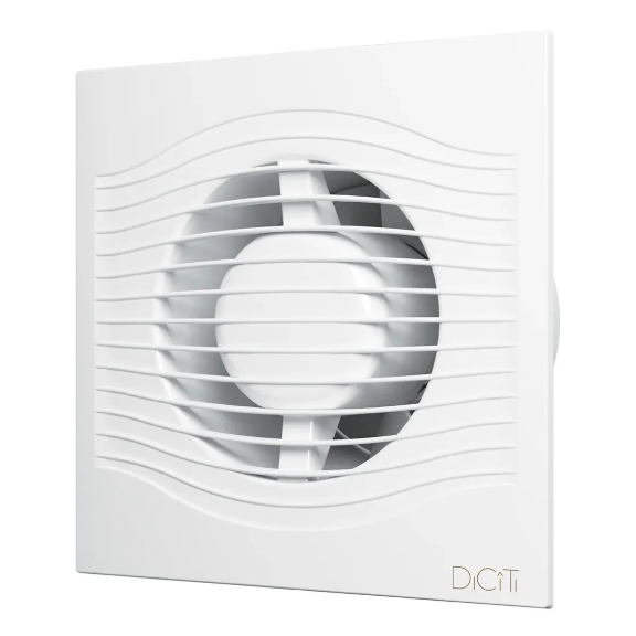 Вентилятор "Era" вытяжной "SLIM 4C MRH" D100, 7,8Вт, осевой, с обратным клапаном, со встроенным контроллером Fusion Logic