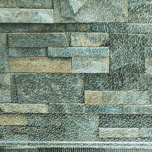 Панель №5, ДЕКОРАТИВНЫЙ КАМЕНЬ ХАКИ, 3900*383*16/5,4кг/10 шт