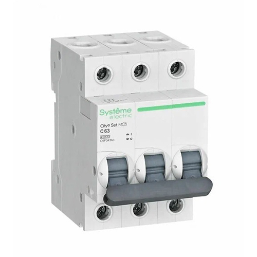 Автоматический выключатель (AB) City9 Set 3Р 63А 4,5kA
