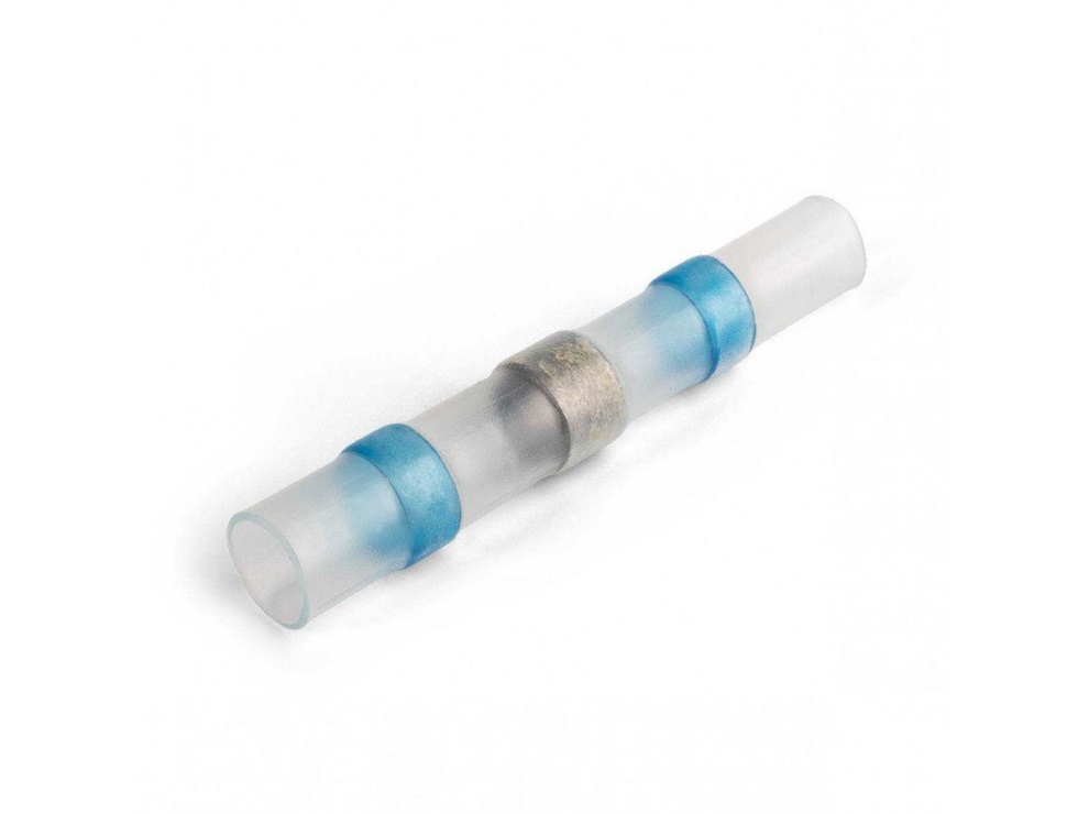 Термоусаживаемые соединители под пайку ПК-Т 2,5 20шт синий "КВТ"