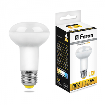 Лампа светодиодная "Feron LB-463" R63, Е27, 11Вт, 220В, 2700К, 880Лм