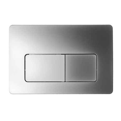 Кнопка "CS7MC(MS)" двойная механич. для инсталляции Beta, хром матовый, пластик