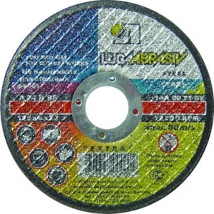 Круг "Луга" абразивный зачистной по металлу, 115*6,0*22мм,