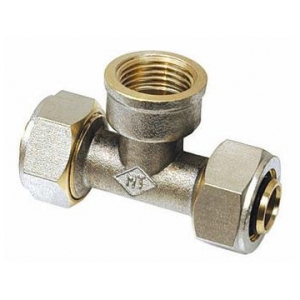 Тройник европейский стандарт 20мм*3/4в*20мм