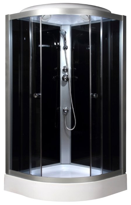 Душевая кабина "Golden Frog SRGF-130NА, низкий поддон, акриловый, тонированные стекла 800*800*2150мм