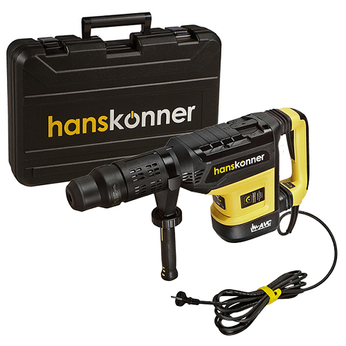 Перфоратор SDS-MAX Hanskonner, HRH1855M 1800Вт, 55мм, 5-19Дж, 100-220об/мин