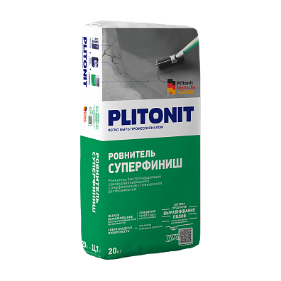 Ровнитель для пола &quot;Плитонит СуперФиниш&quot;, 20кг